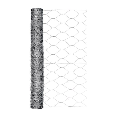 Garden Zone Garden Craft 24 in. H X 50 ft. L Galvanized Steel Poultry Netting 2 in. 182450